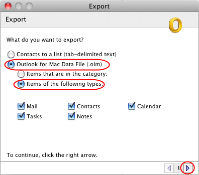 How to export outlook emails